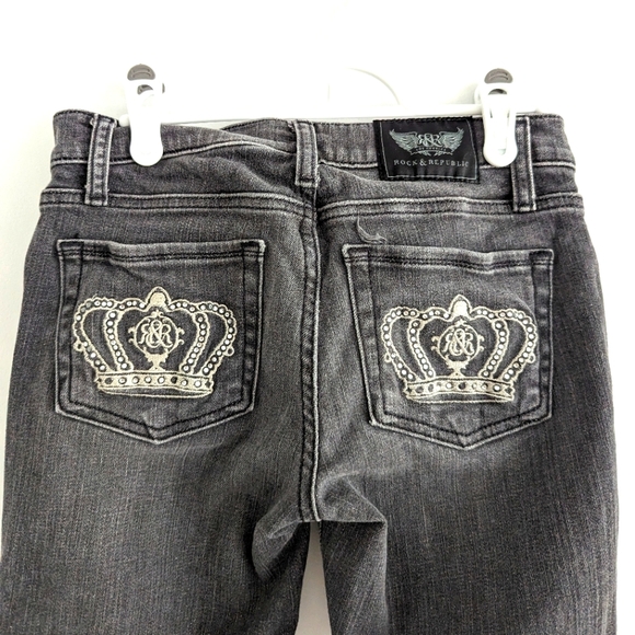 Rock and republic grey jeans 00s style - Picture 1 of 5